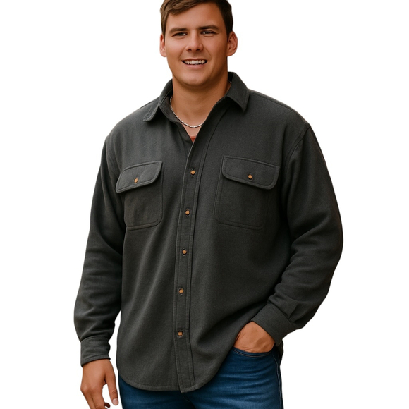 Field & Stream Other - Field and Stream Button Up Shirt Men XL Gray Long Sleeve